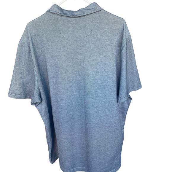 Nat Nast Polo Shirt Mens XXL 2X Blue Gray Short Sleeve Luxury Original - Picture 2 of 11